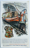 1965 British Poster - London Transport: Waterways - John Finnie
